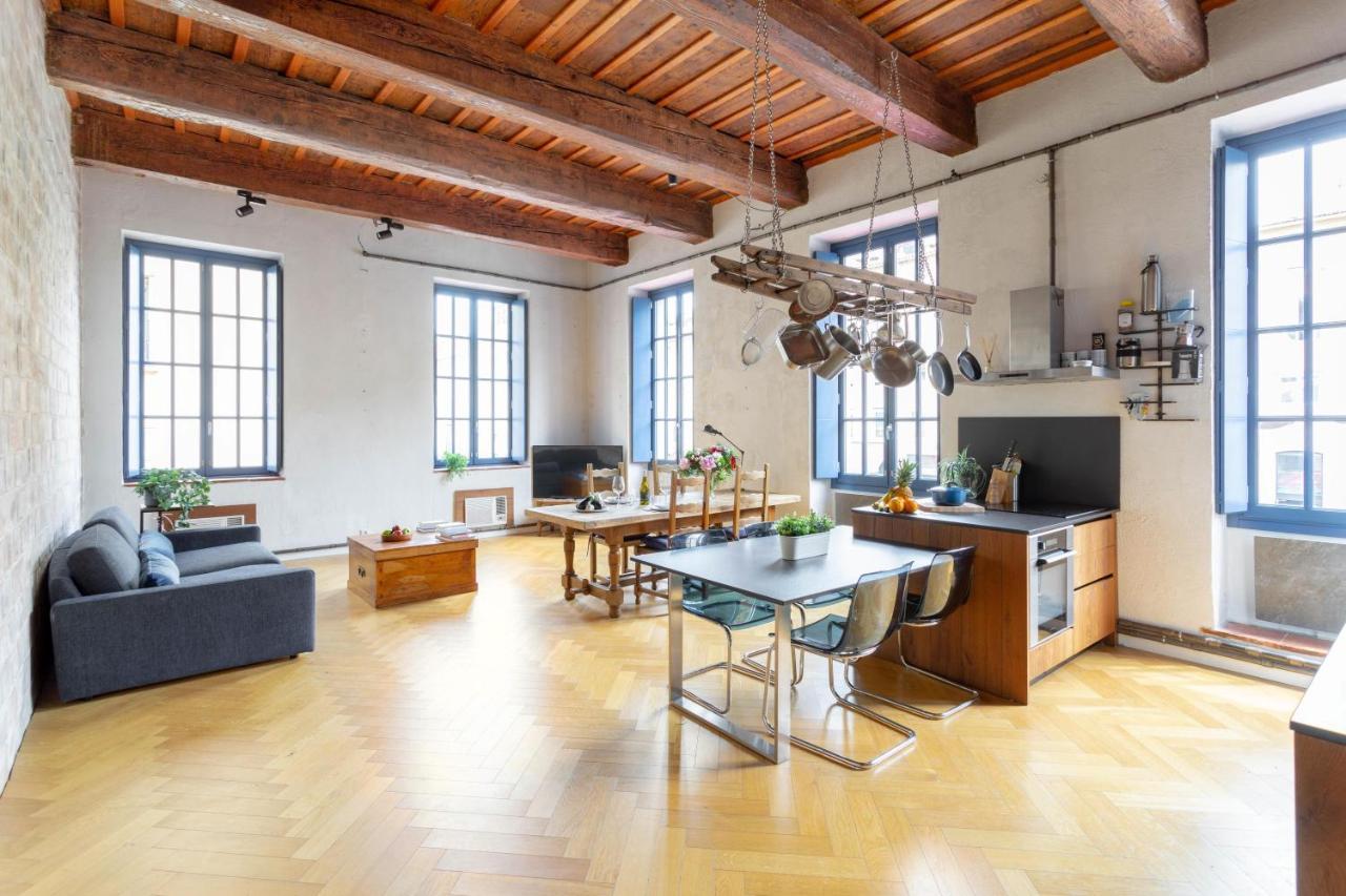 Sunny Stylish Spacious Loft In Old-Port Marseille Exteriör bild