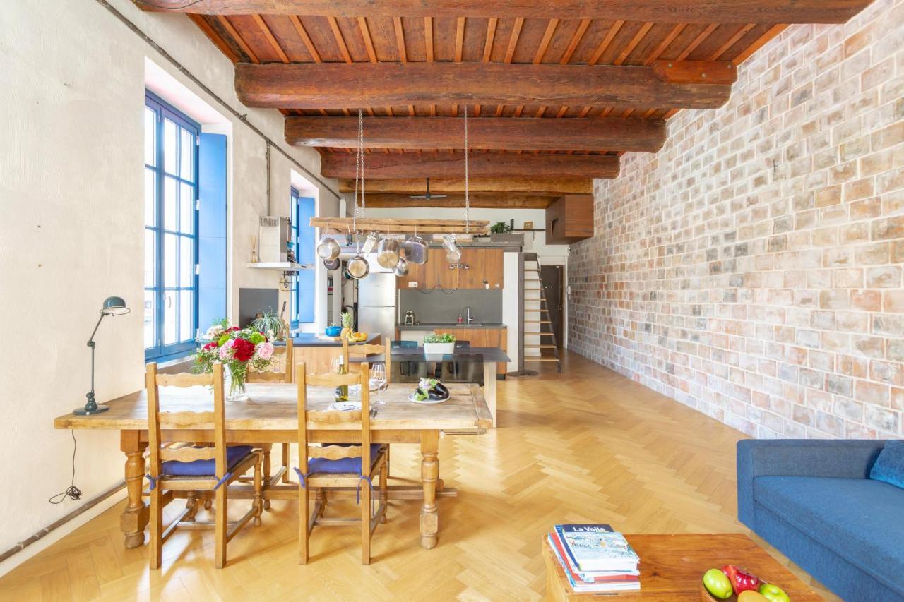Sunny Stylish Spacious Loft In Old-Port Marseille Exteriör bild