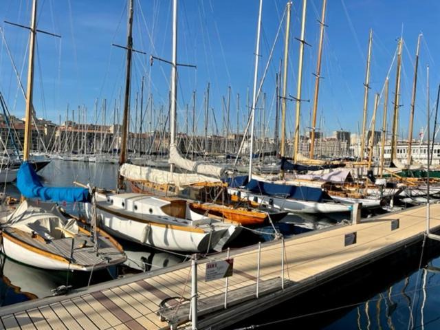 Sunny Stylish Spacious Loft In Old-Port Marseille Exteriör bild